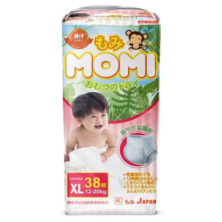 Трусики Momi XL (12-20 кг) 38 шт.