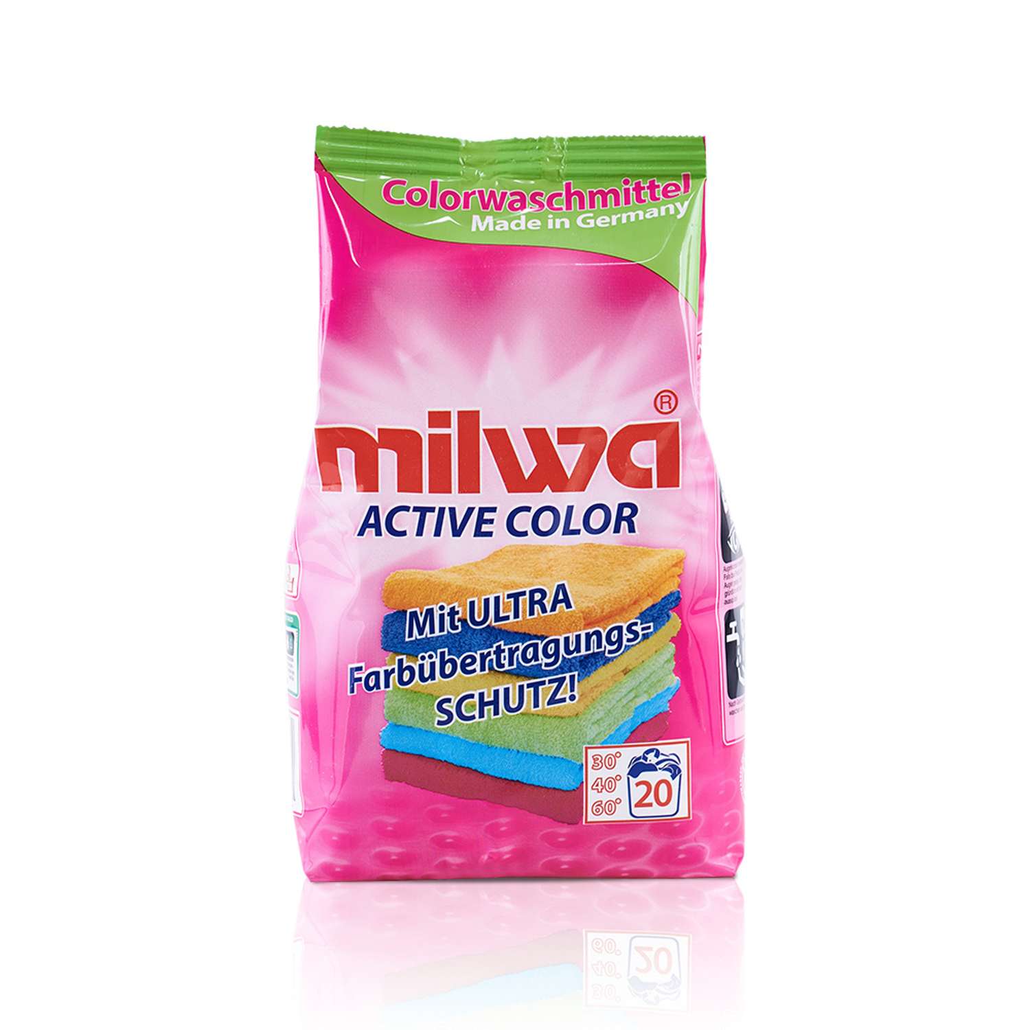 Cтиральный порошок Milwa концентрированный для цветного белья 1.34кг - фото 1