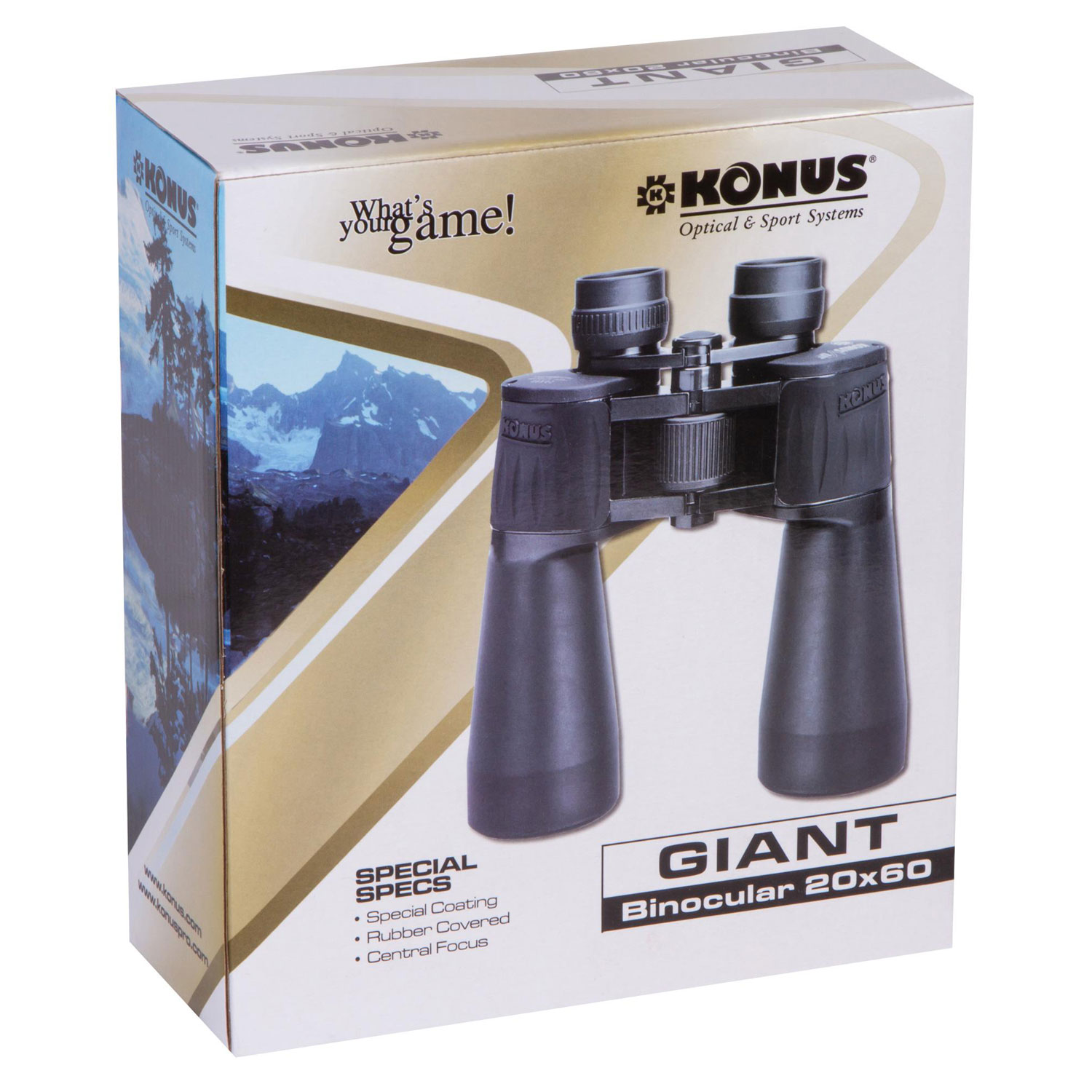 Бинокль Konus Giant 20x60 - фото 11