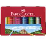 Цветные карандаши Faber Castell Замок в подарочной мет. коробке 36 шт.