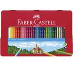 Цветные карандаши Faber Castell Замок в подарочной мет. коробке 36 шт.