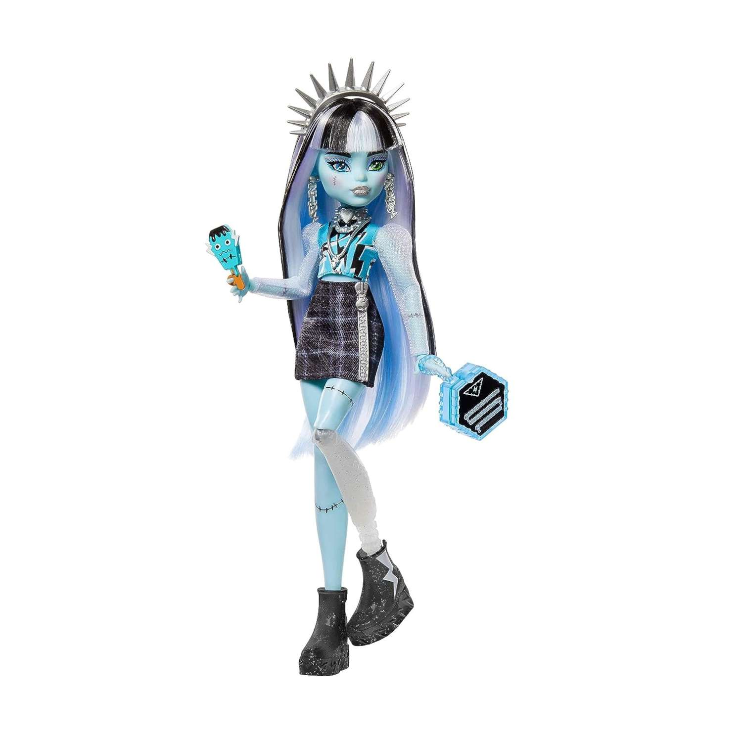 Кукла Monster High Skulltimate Secrets Series 2 Frankie HNF75 HNF75 - фото 6