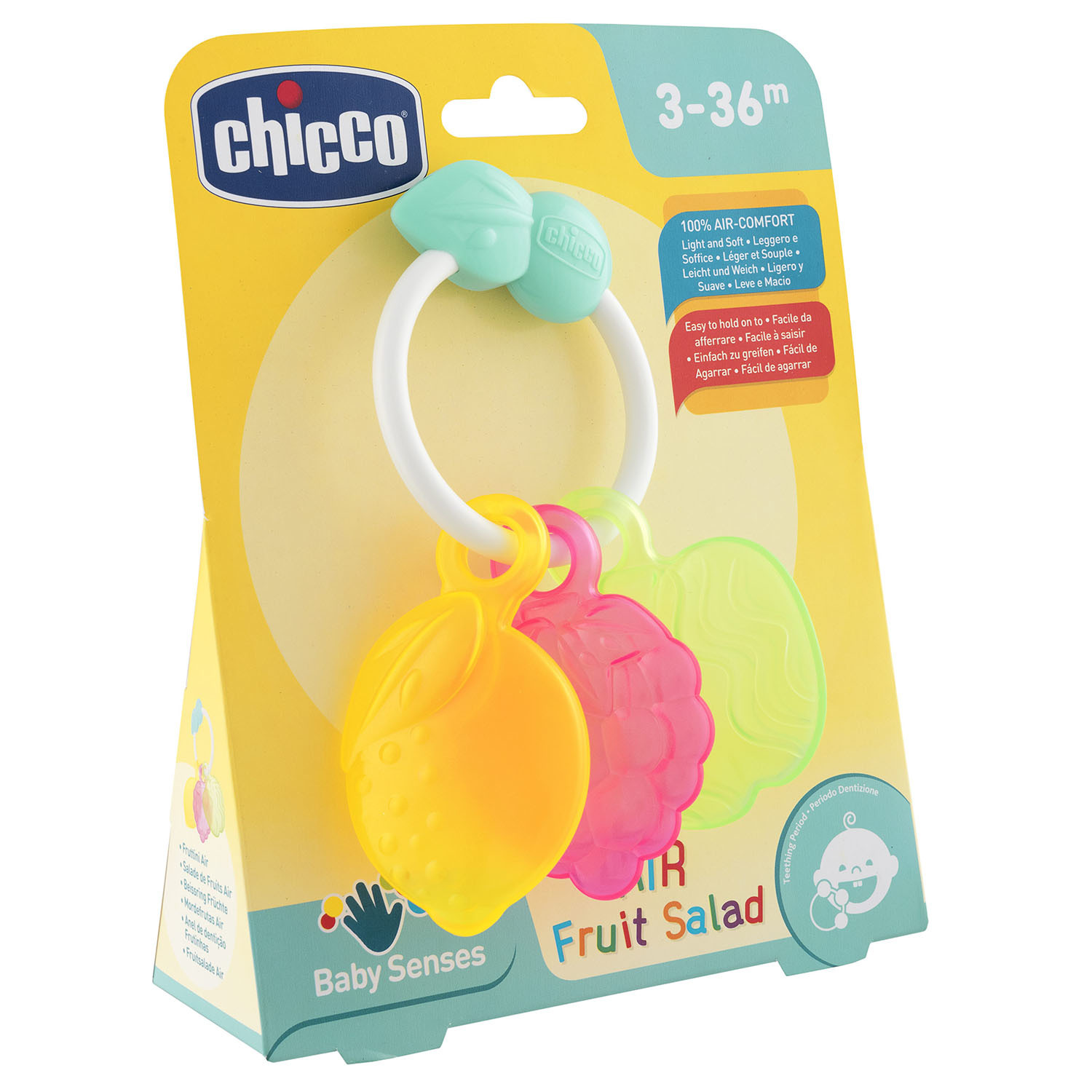 Игрушка-прорезыватель Chicco Фруктовый микс 00009368000000 - фото 3