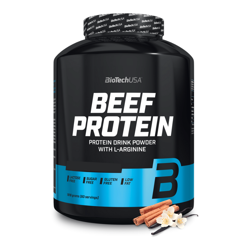 Говяжий протеин BiotechUSA Beef Protein 1816 г ваниль-корица - фото 1