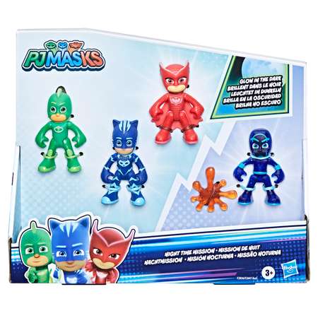 Набор игровой PJ masks Герои против Злодеев ночь F28365X0