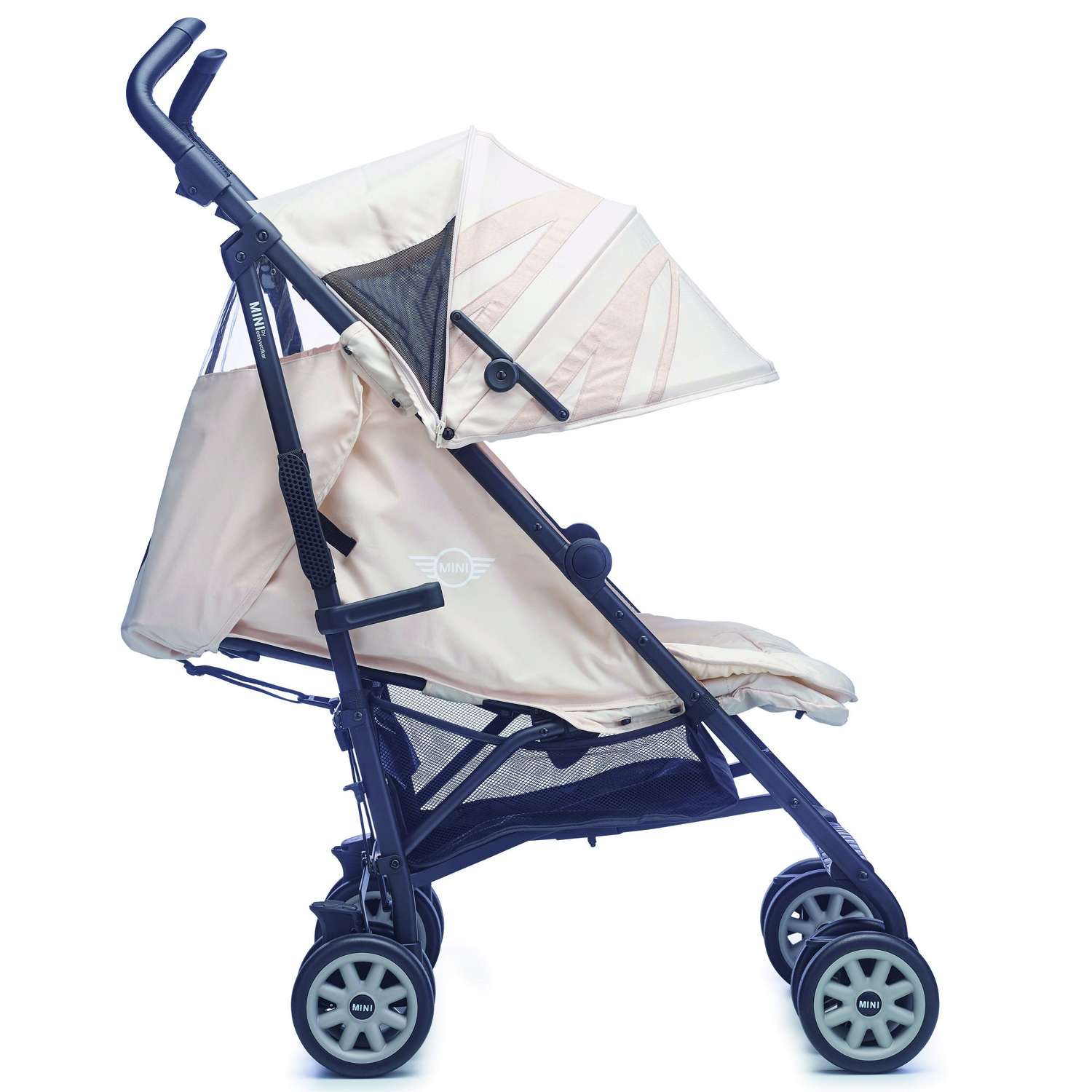 Коляска Easywalker Mini Buggy XL Milky Jack c бампером - фото 5