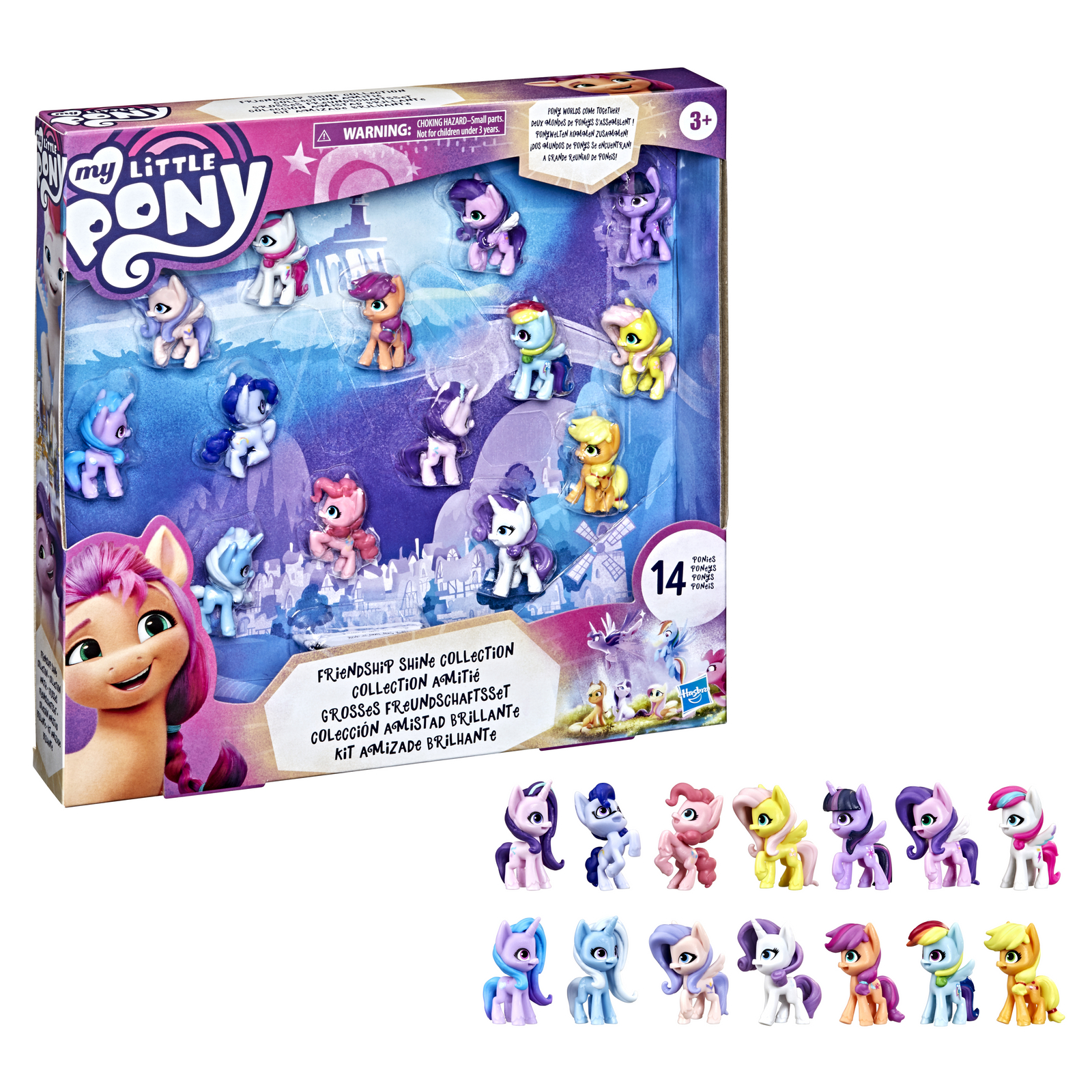 Набор игровой My Little Pony Коллекция мини-фигурок 14шт F20265L0 - фото 2