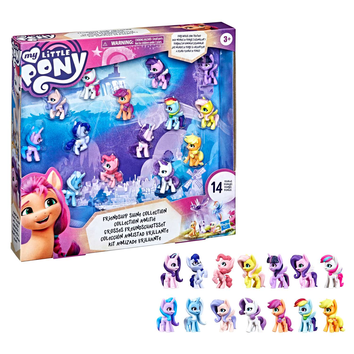 Набор игровой My Little Pony Коллекция мини-фигурок 14шт F20265L0 - фото 2