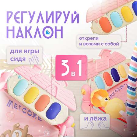 Развивающий коврик SHARKTOYS Бегемот