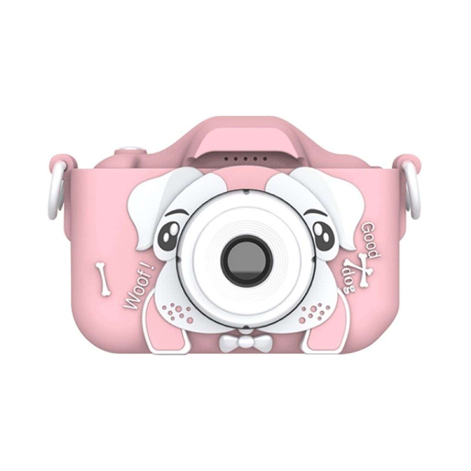 Детский фотоаппарат Seichi Бульдог розовый - фото 1