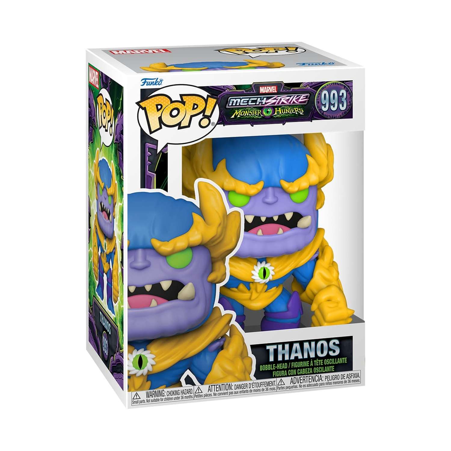 Фигурка Funko POP Marvel Monster Hunters Танос Thanos из комиксов Охотники на Монстров - фото 1