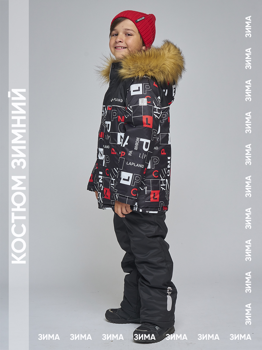 Куртка и брюки Lapland КМ17-8Винтаж/Красный - фото 7