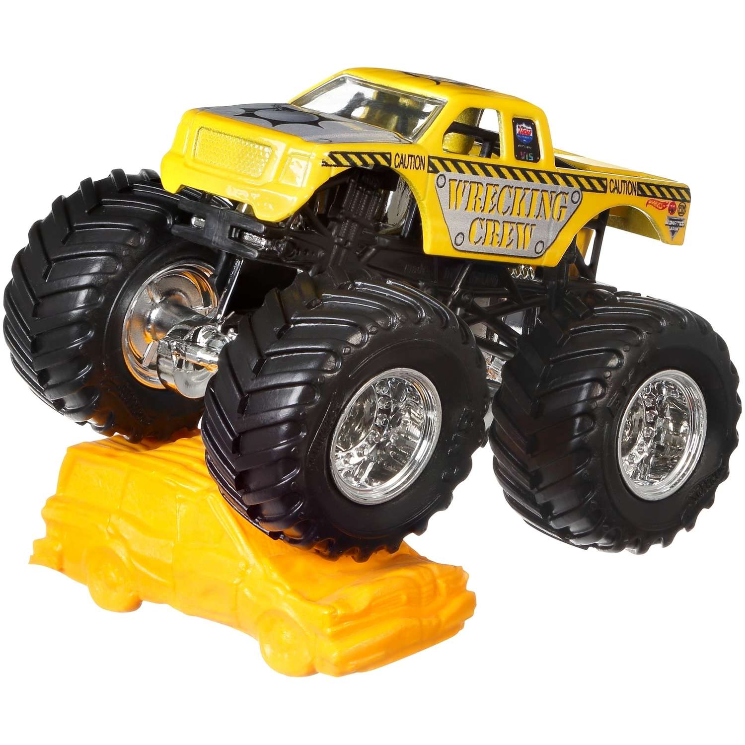 Машина Hot Wheels Monster Jam 1:64 Tour Favorites Аварийная команда FLW94 21572 - фото 6