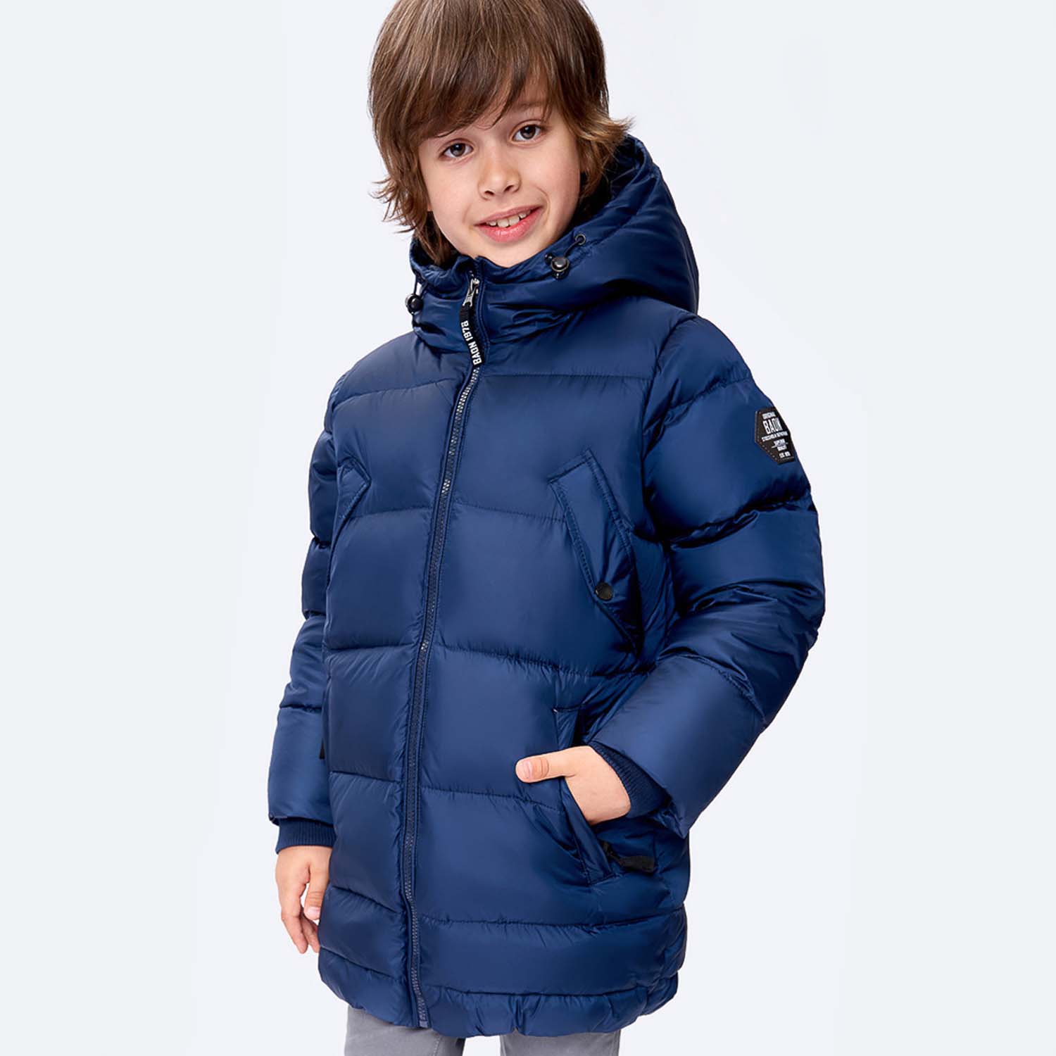 Пуховик Baon BK509501 / DEEP NAVY - фото 1