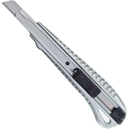 Канцелярский нож Attache универсальный Selection 9 мм металлический с цинковым покрытием 3 шт