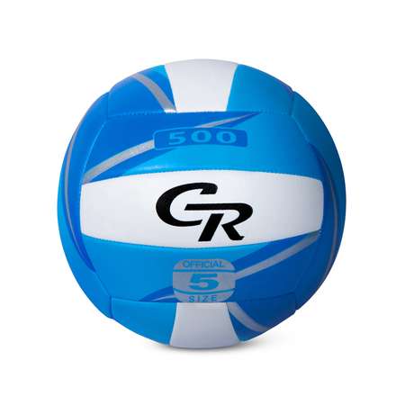 Мяч волейбольный ДЖАМБО 500 размер 5 машинная сшивка синий