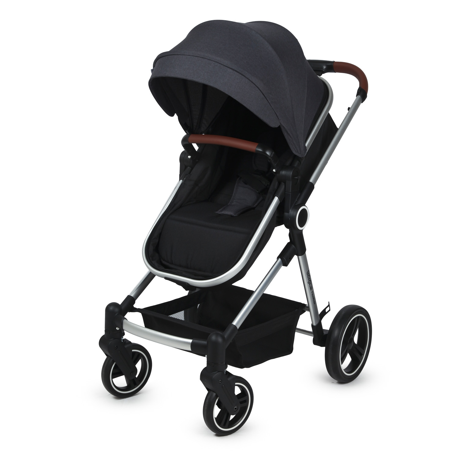 Коляска трансформер Babyton FlexiRide Black-Grey - фото 17