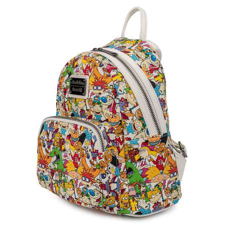 Рюкзак Funko Loungefly Nickelodeon Nick Rewind Gang AOP Mini Backpack NICBK0023