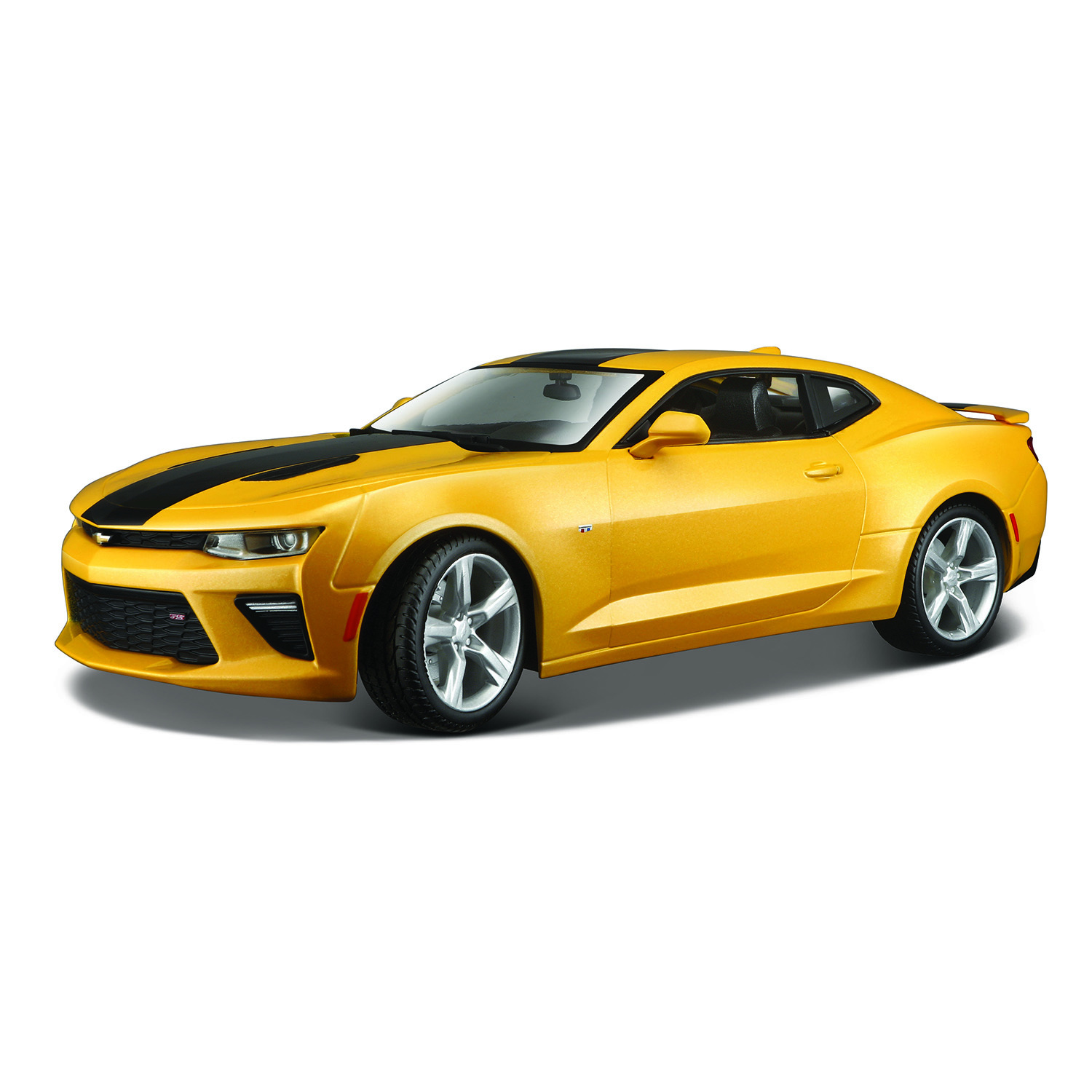 Автомобиль MAISTO Chevrolet Camaro Ss 1:18 желтый 31689 - фото 1