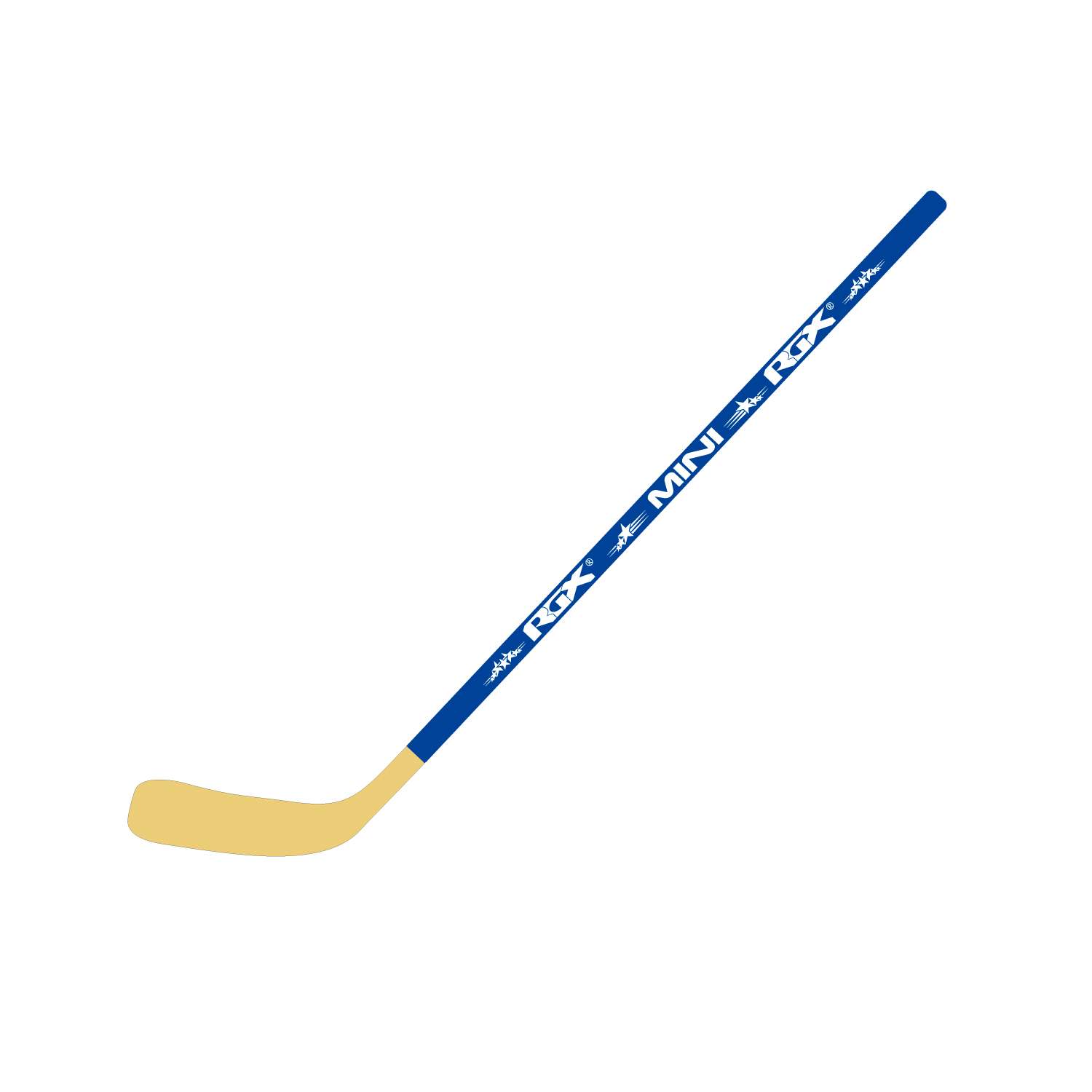 Клюшка для хоккея с шайбой RGX Mini синяя - фото 1