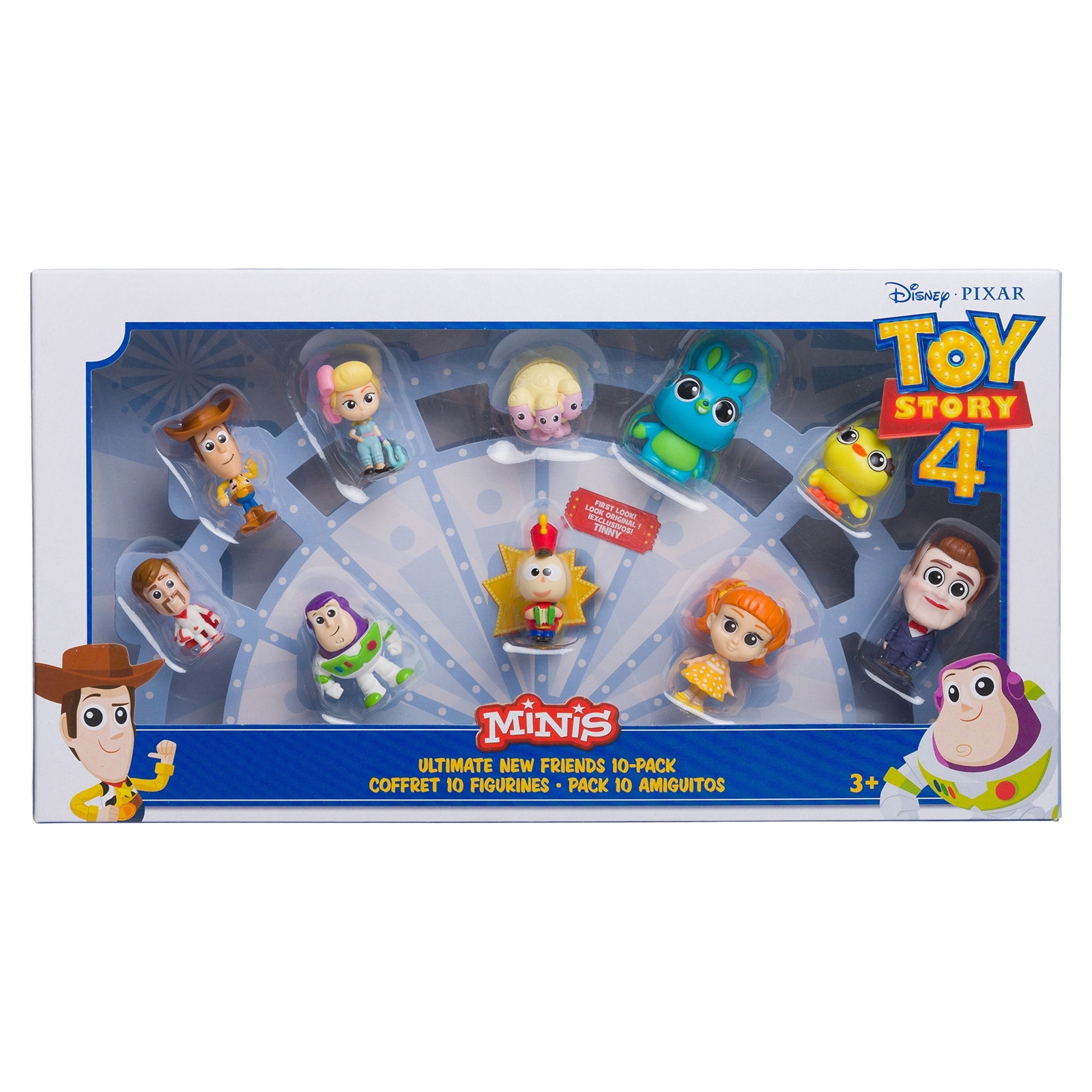 Набор мини-фигурок Toy Story 4 10шт GCY86 - фото 2