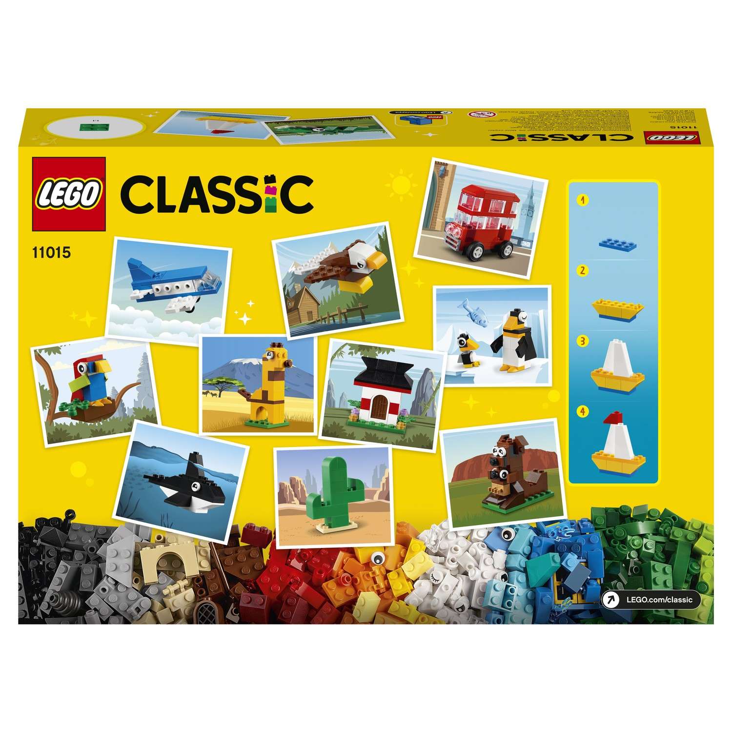 Конструктор LEGO Classic Вокруг света 11015 - фото 3