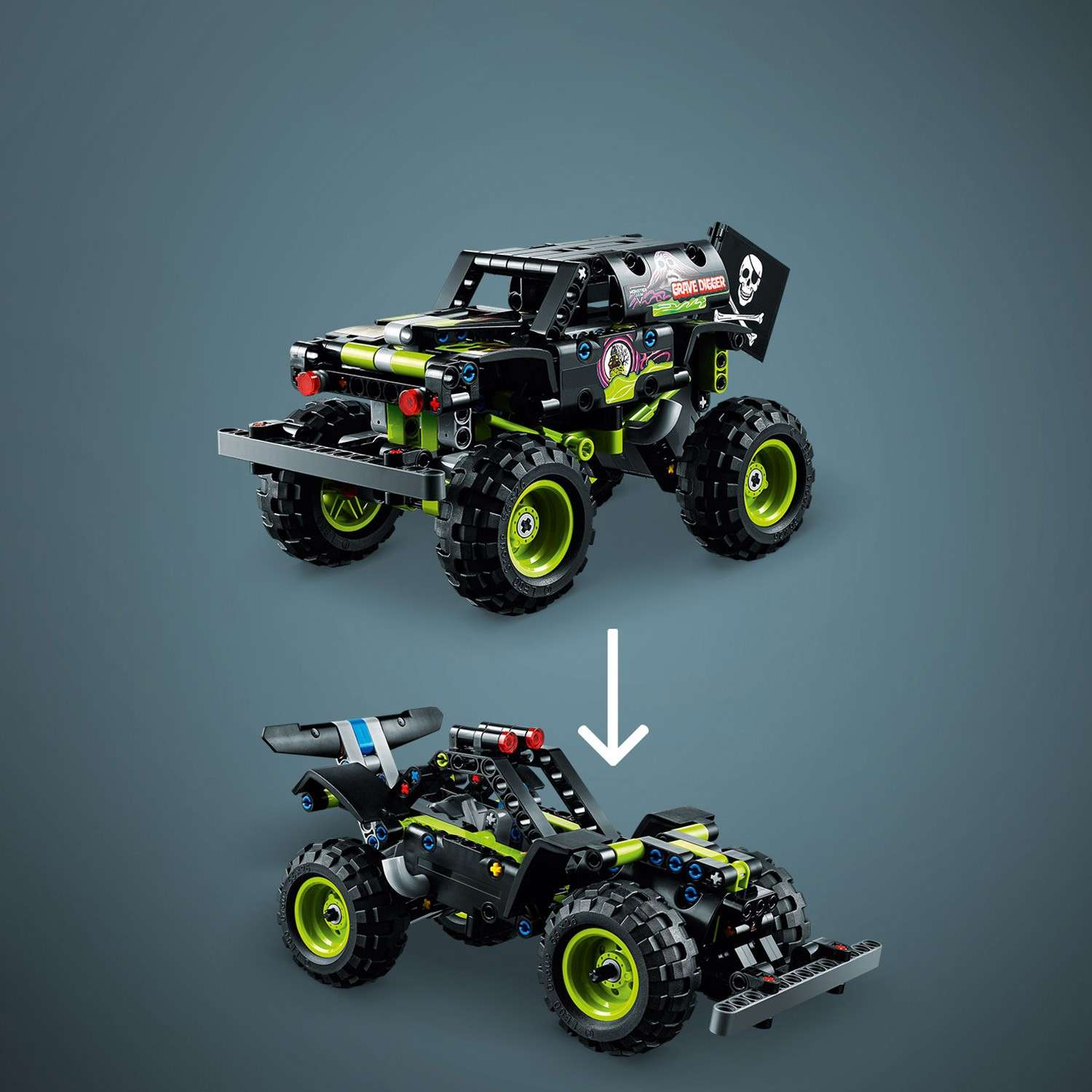 Конструктор LEGO Technic Monster Jam Grave Digger 42118 - фото 7