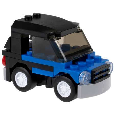 Конструктор 1TOY Blockformers Городские службы Автомобиль синий