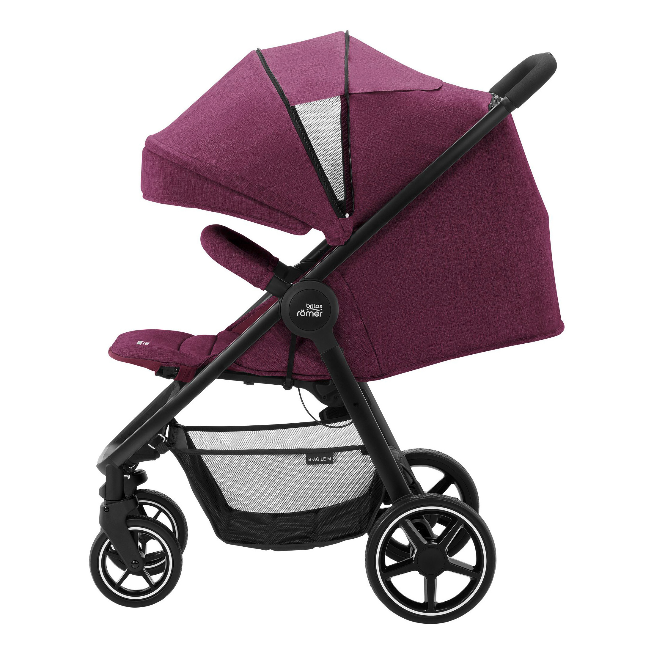 Коляска Britax Roemer B-Agile M Cherry Wine - фото 4