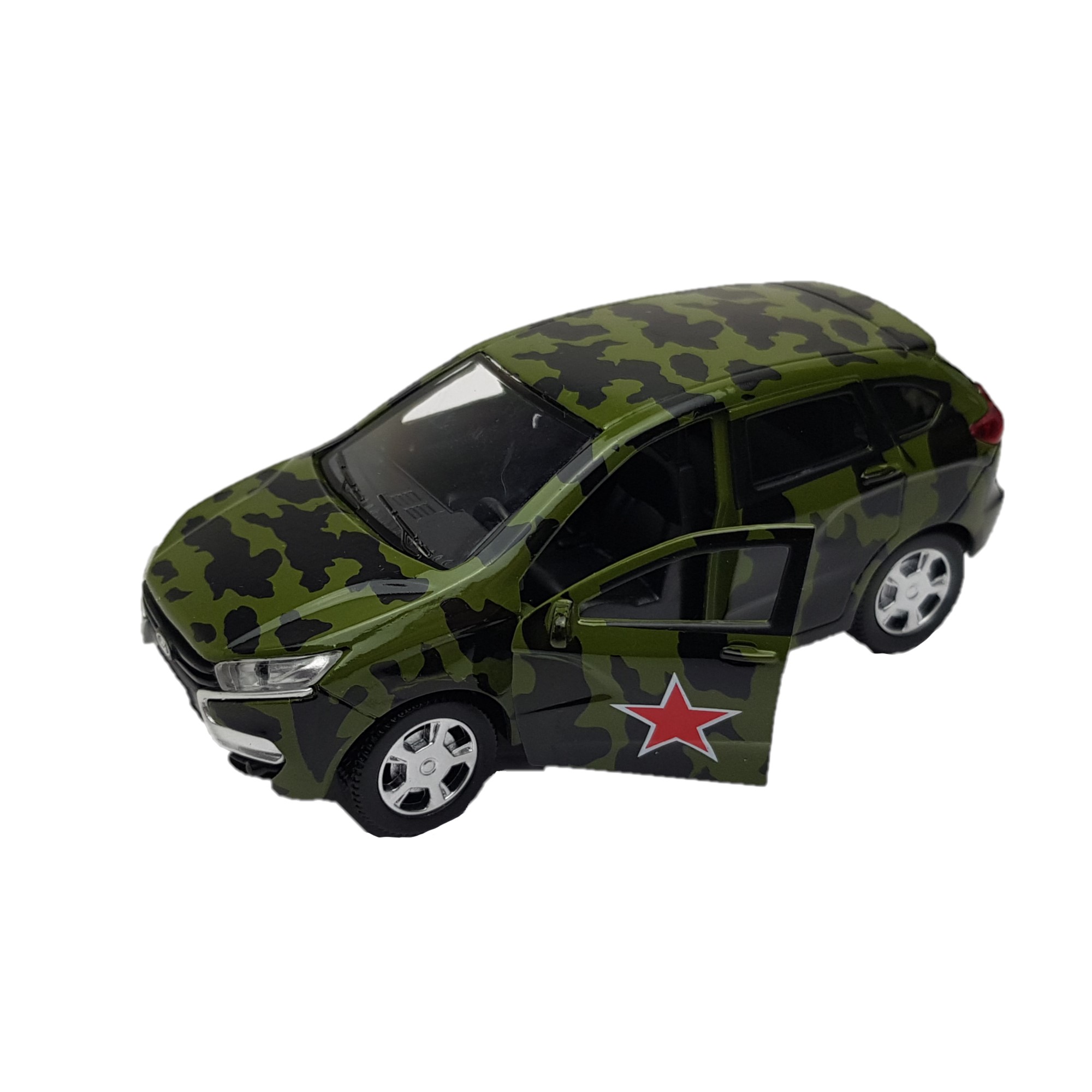 AUTOTIME Машинка Lada Xray. Военная, 1:36 68273W-RUS