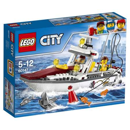 Конструктор LEGO City Great Vehicles Рыболовный катер (60147)