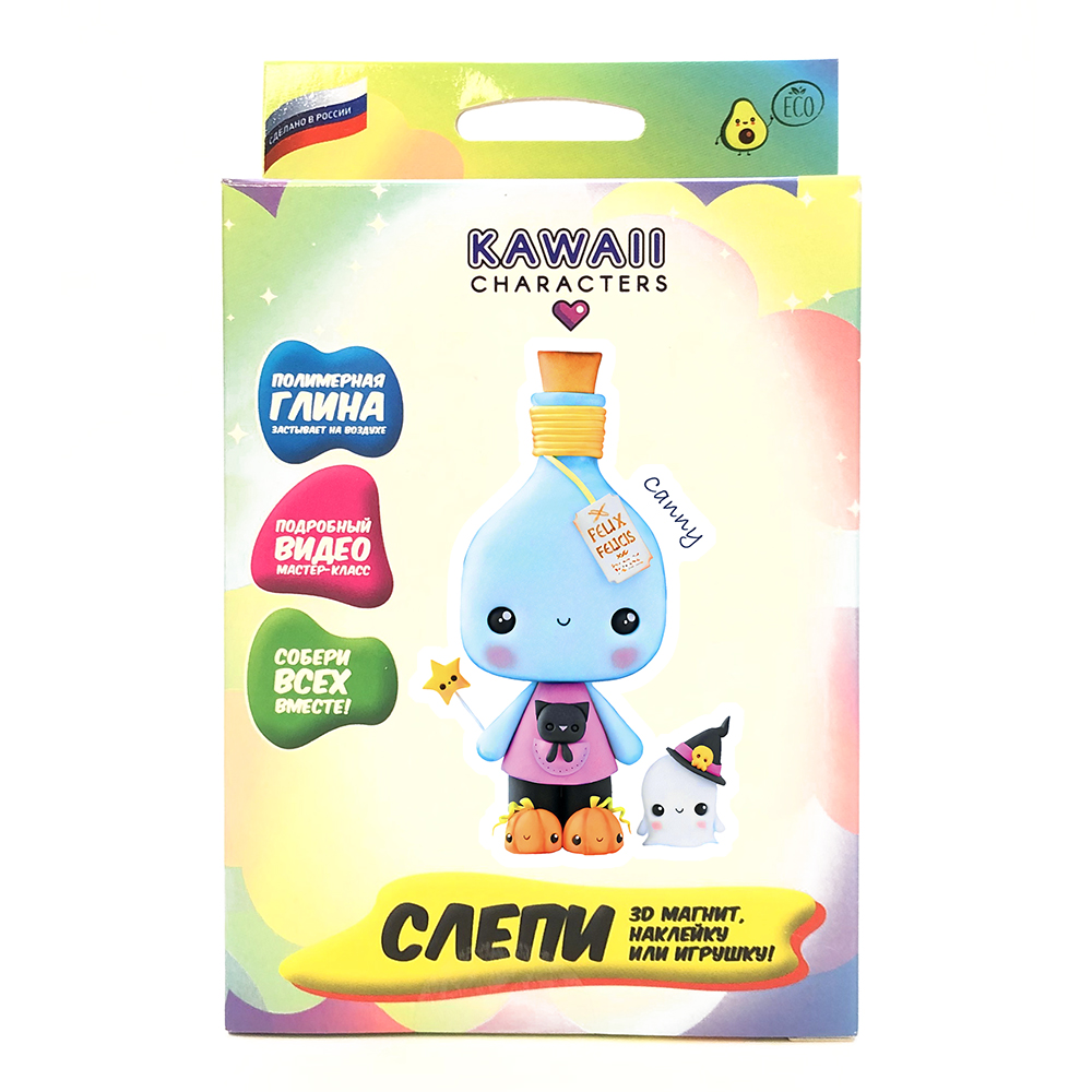 Набор для лепки Candy Clay KAWAII Canny купить по цене 320 ₽ в  интернет-магазине Детский мир