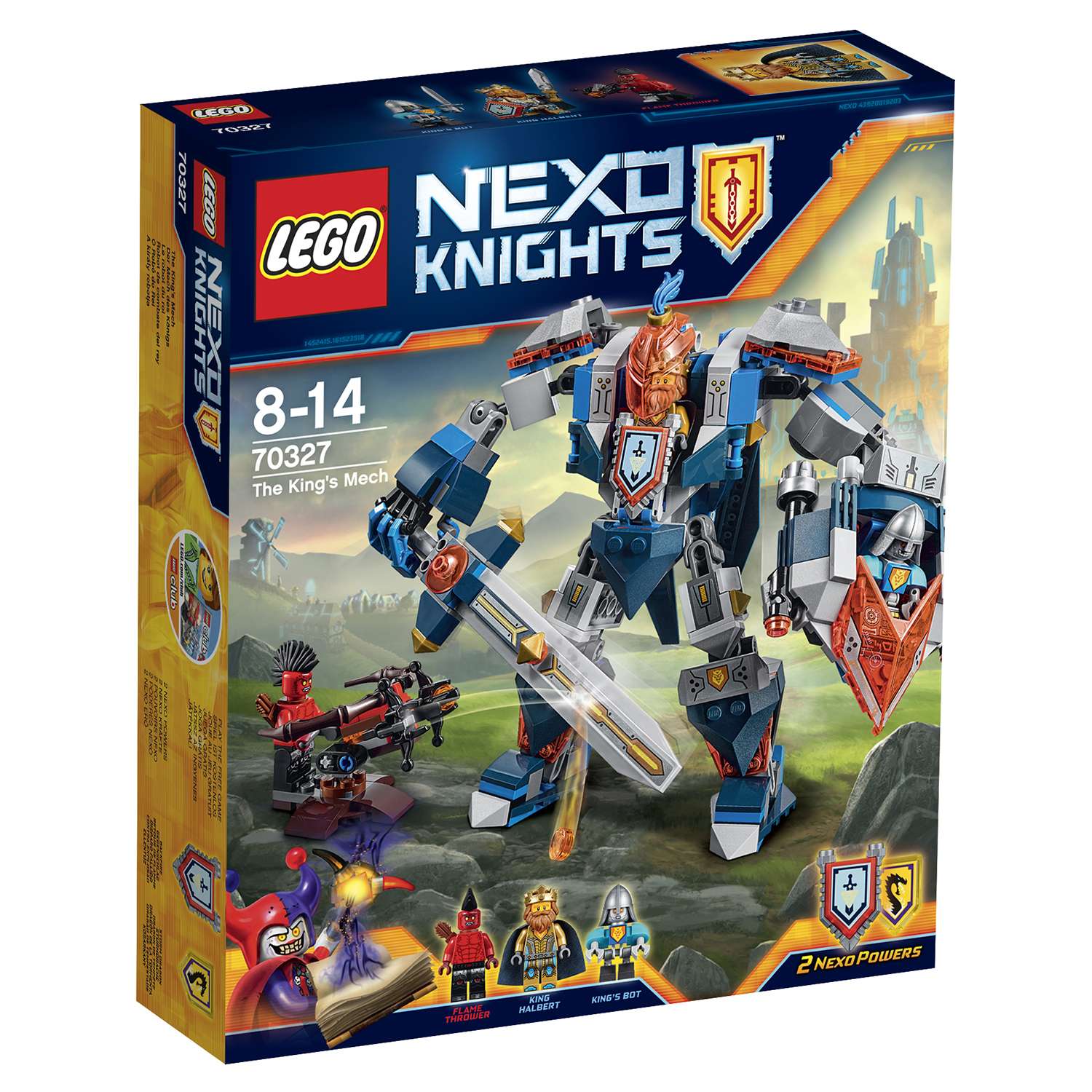 Конструктор LEGO Nexo Knights Королевские доспехи (70327) - фото 2