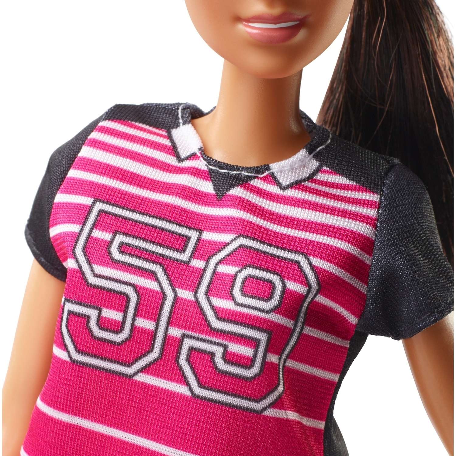 Кукла Barbie к 60летию Кем быть Футболистка GFX26 GFX23 - фото 7