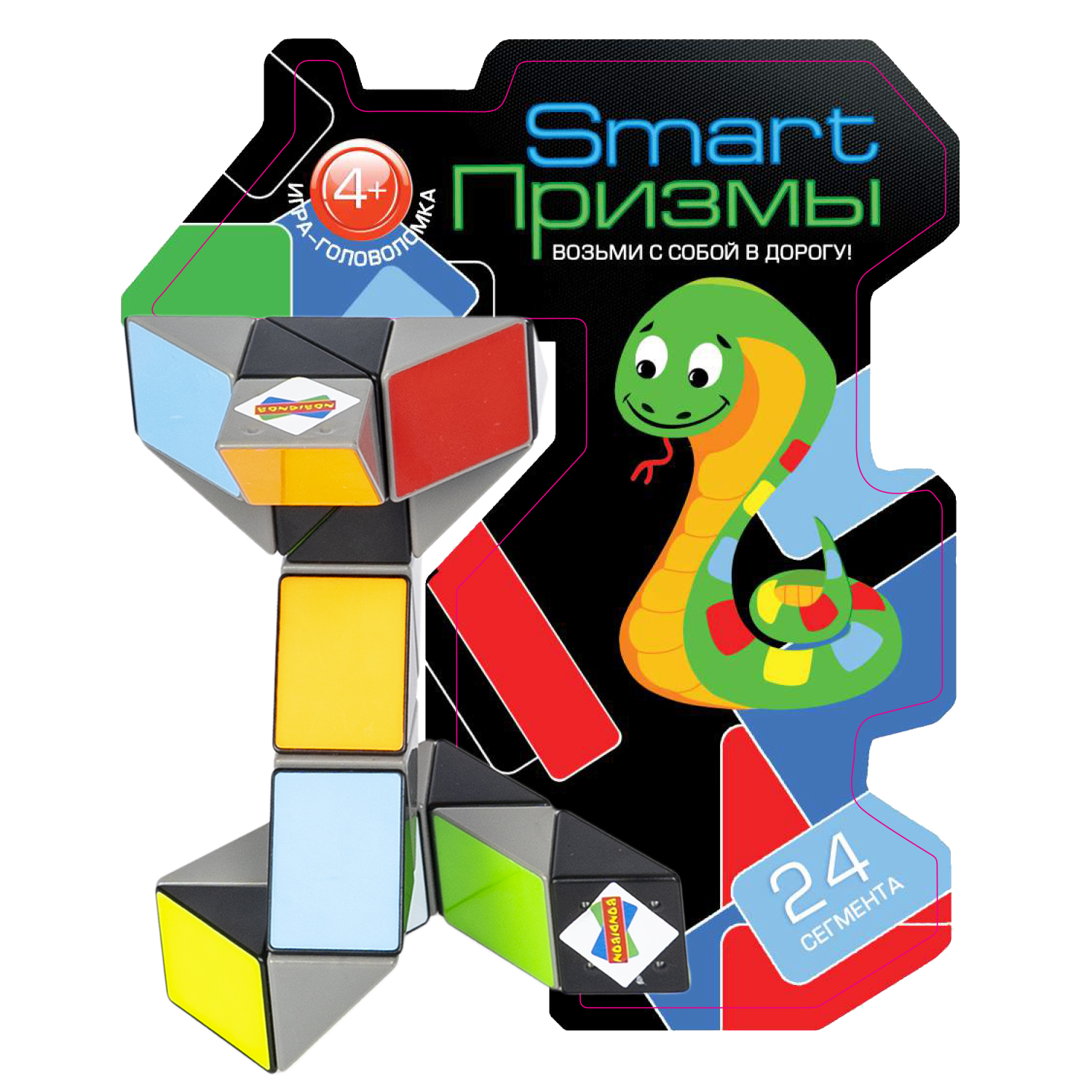 Настольная игра Bondibon 4+ головоломка Змейка - фото 3