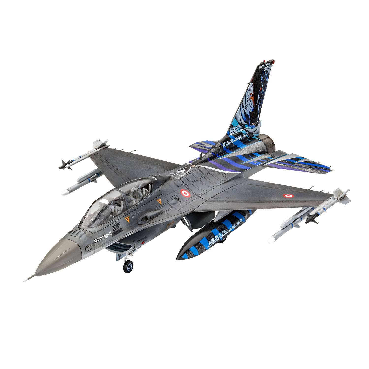 Модель для сборки Revell Легкий истребитель F-16D Fighting Falcon 63844 - фото 4