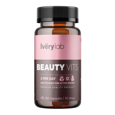 БАД Iverylab Женский витаминно-минеральный комплекс для красоты и здоровья Beauty Vits