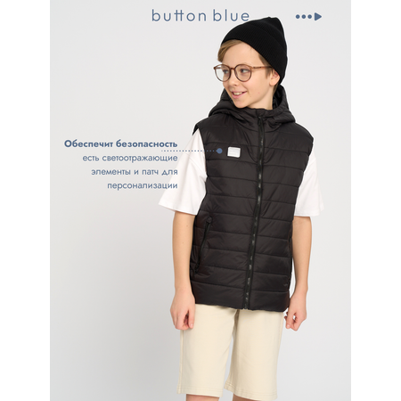 Жилет BUTTON BLUE