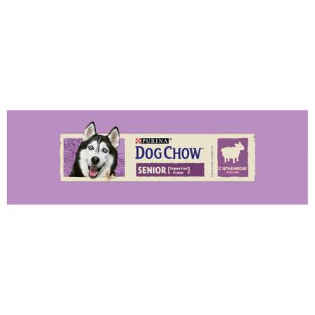 Корм для собак Dog Chow для пожилых с ягненком сухой 2.5 кг