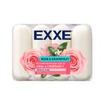Туалетное крем-мыло EXXE Роза и грейпфрут 4 шт x 70 г