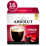 Кофе в капсулах ABSOLUT DRIVE ЭСПРЕССО для кофемашин Dolce Gusto (Дольче Густо) 16 капсул