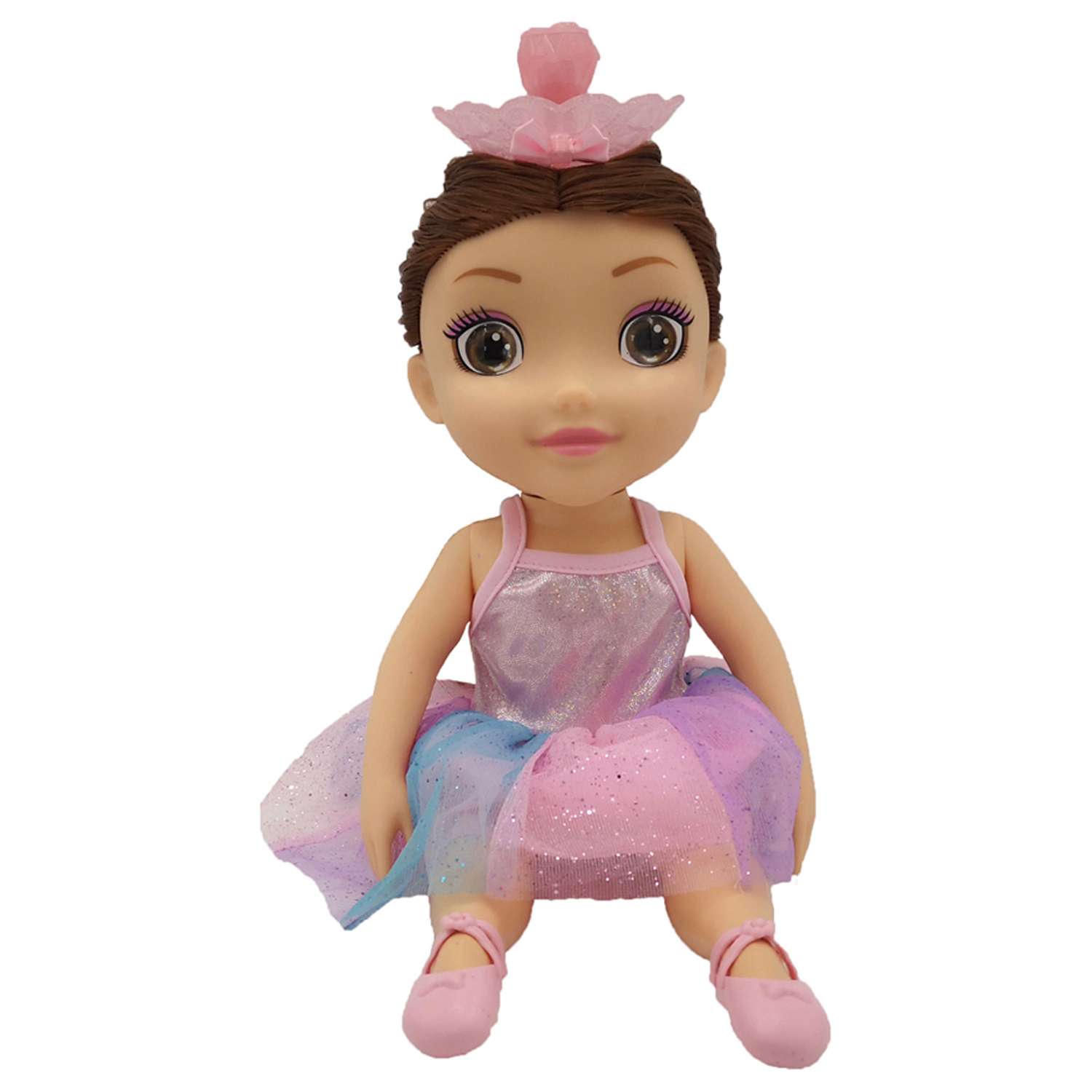 Игрушка Ballerina Dreamer кукла танцующая балерина темные волосы свет звук 45см HUN9494 HUN9494 - фото 5