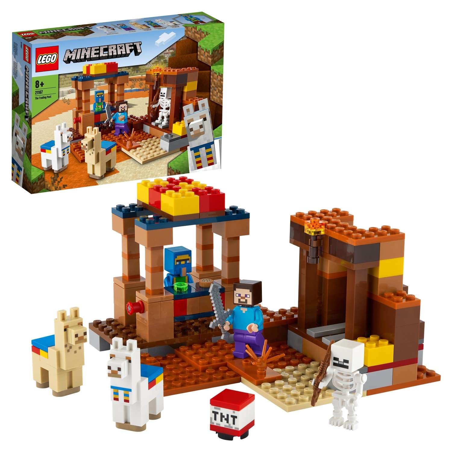 Конструктор LEGO Minecraft Торговый пост 21167 - фото 1