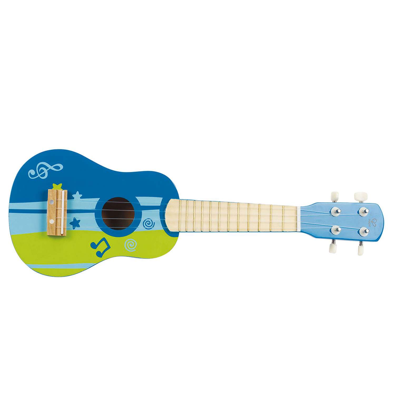 Гитара Hape деревянная синяя - фото 1