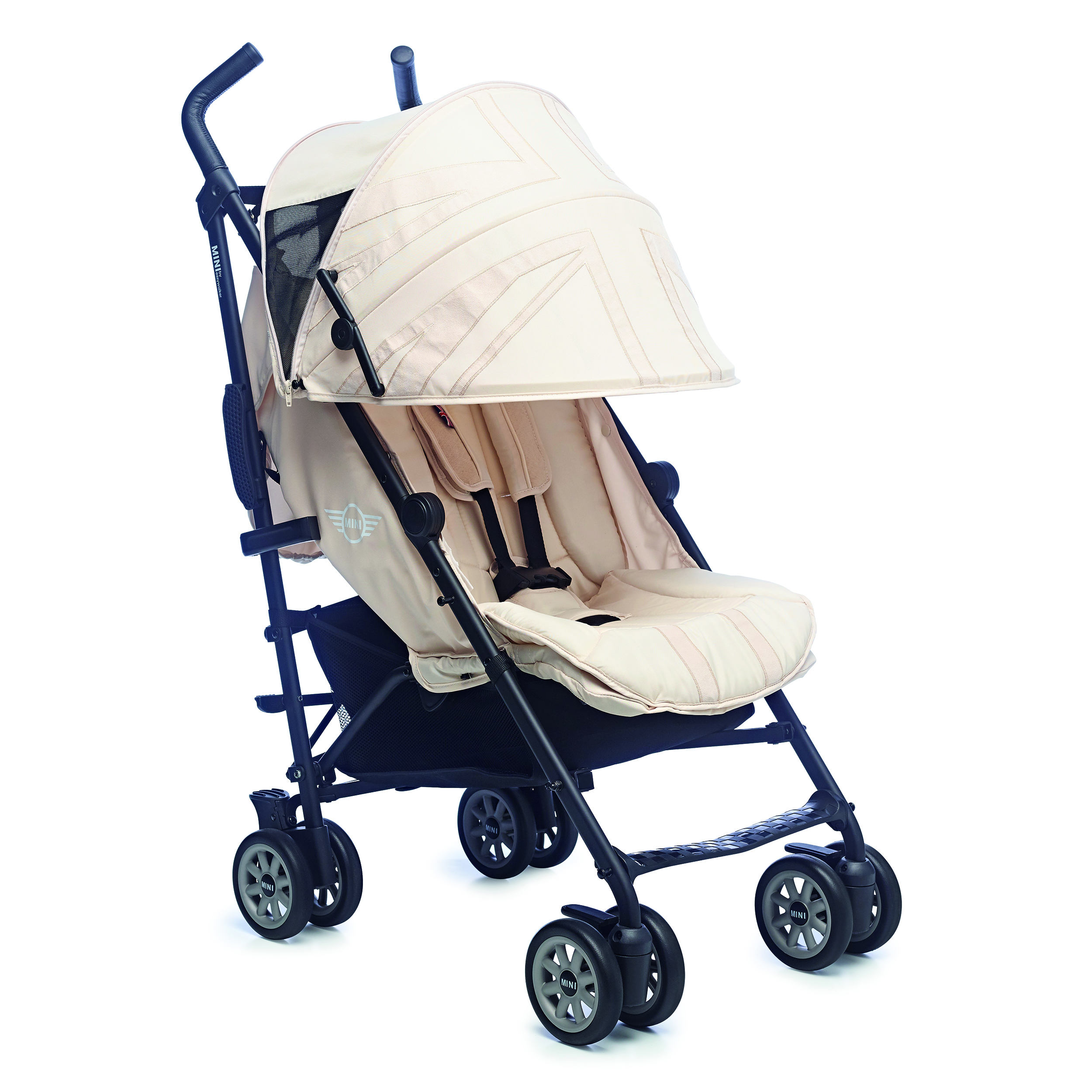 Коляска Easywalker Mini Buggy Milky Jack c бампером - фото 4