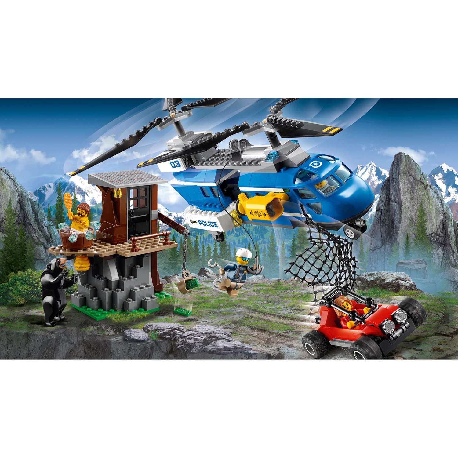 Конструктор LEGO Погоня в горах City Police (60173) - фото 5