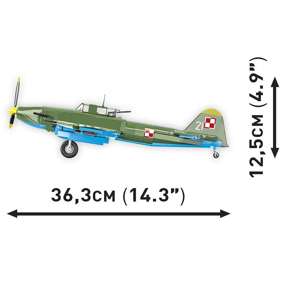 Конструктор COBI Штурмовик IL-2M3 Shturmovik 625 деталей - фото 5