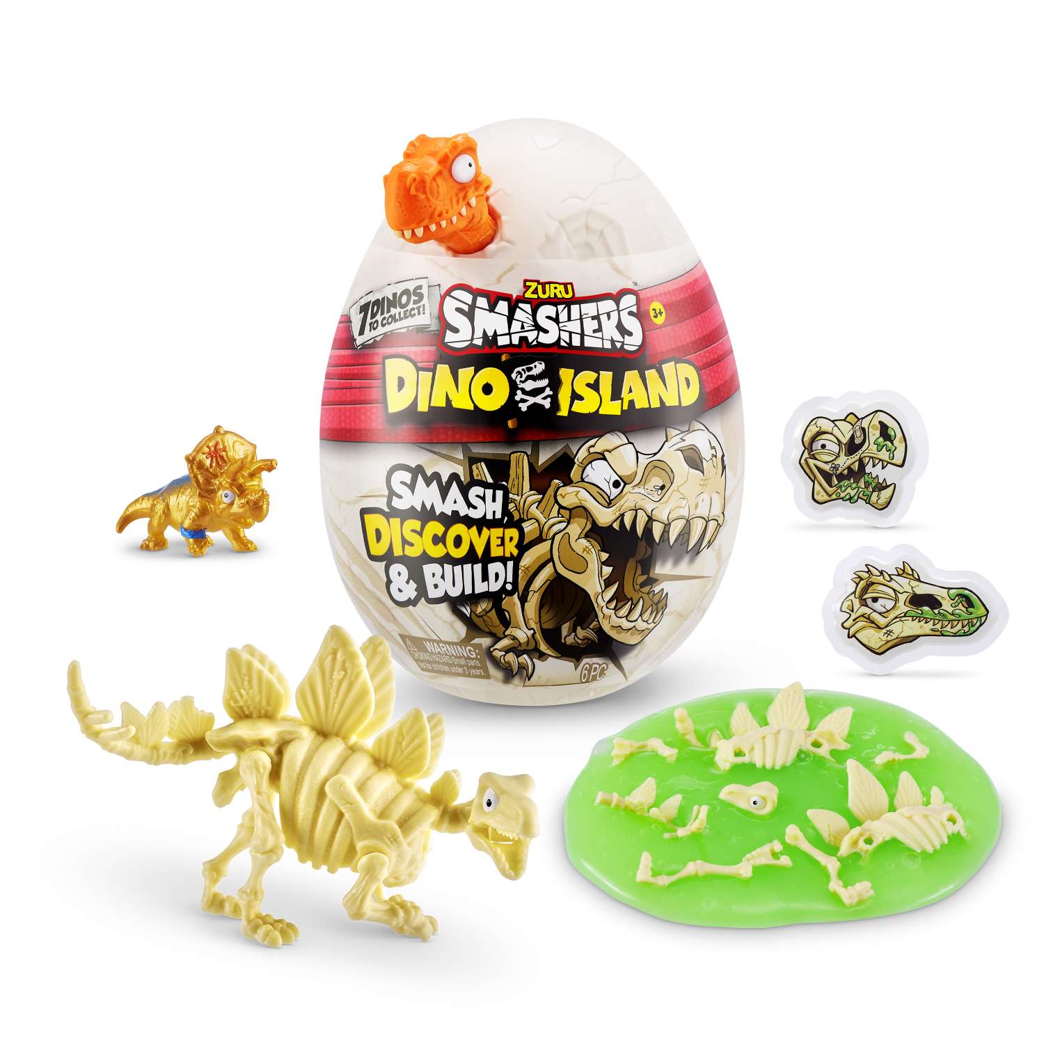 Набор игровой Smashers Остров динозавров нано 7495SQ1 Smashers 7495SQ1-S002 - фото 11