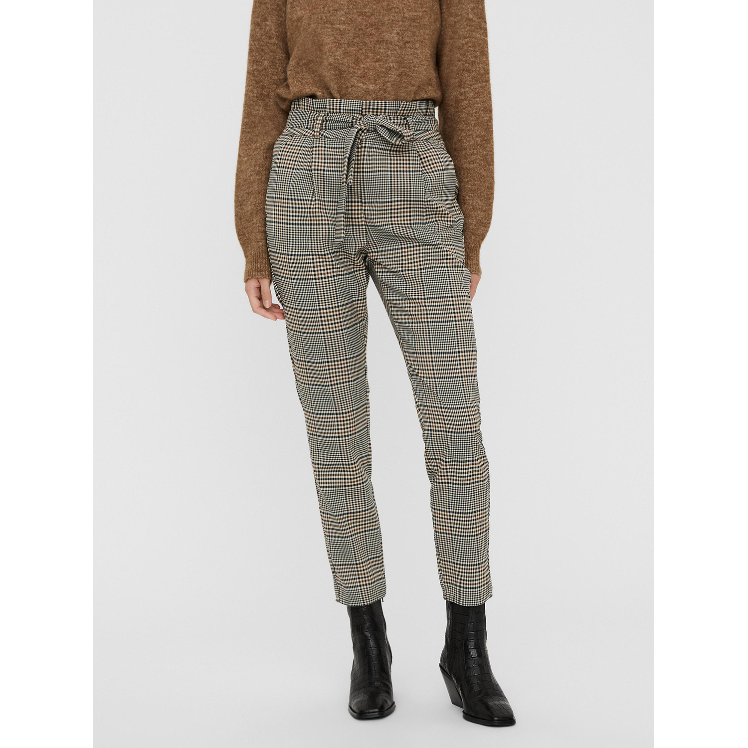 Брюки VERO MODA 10250396/Tobacco Brown 30 - фото 3