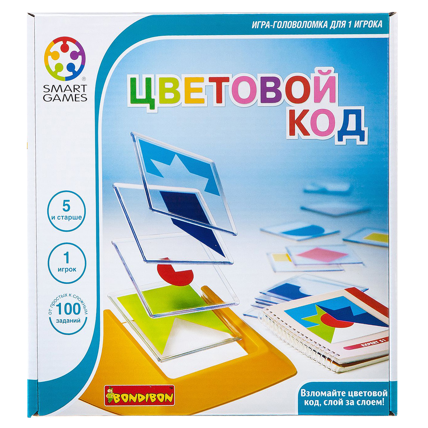 Настольная игра Bondibon Цветовой код - фото 7